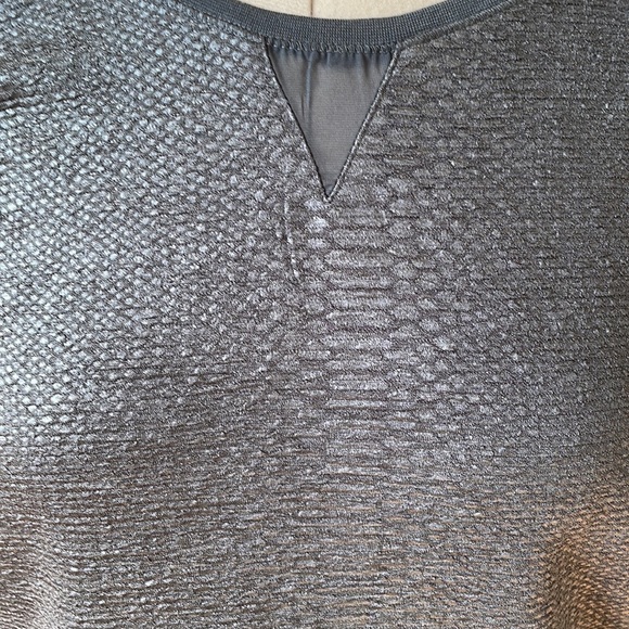 IRIS SINGER Collection Top 3/4 Sleeve Color-Gray Size-Large - Picture 5 of 15